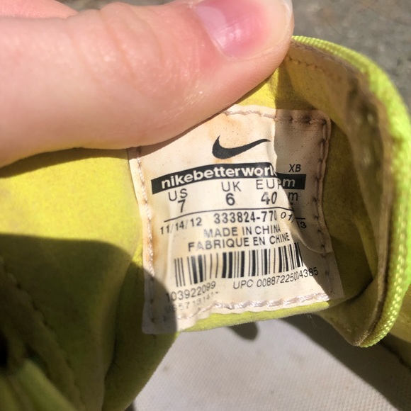 Highlighter yellow janoski - Picture 3 of 3